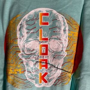 Cloak T-Shirt - 2XL - Light Blue/Turquoise